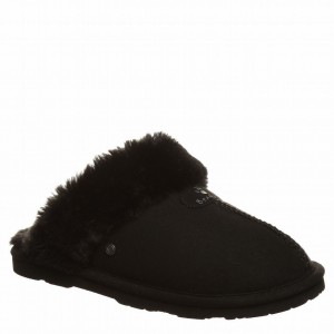 Παντοφλεσ Bearpaw Loki Vegan γυναικεια μαυρα | BCB3078DZ