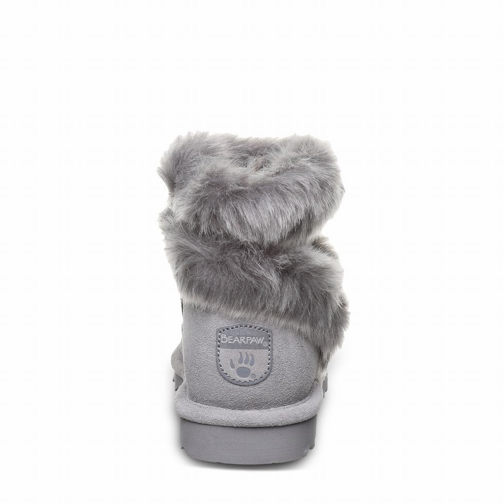 Μποτεσ Bearpaw Chloe γυναικεια γκρι | OLV8142WG