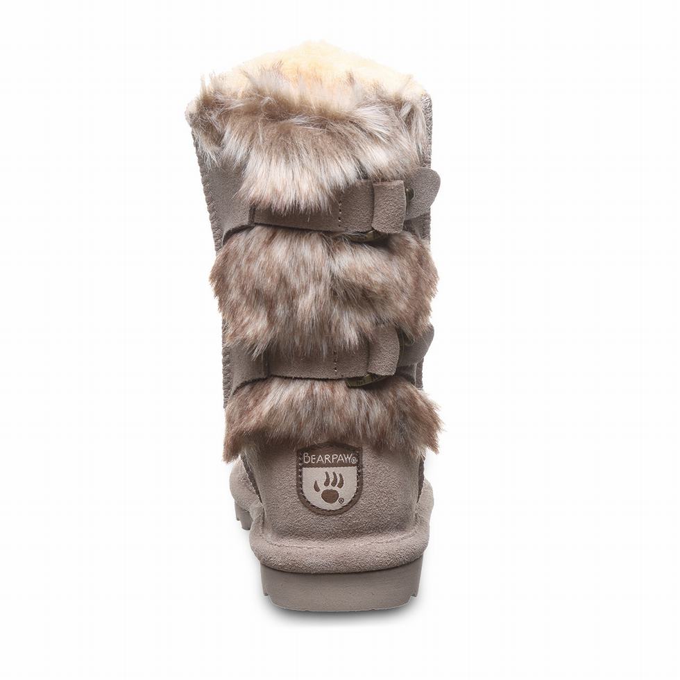 Μποτεσ Bearpaw Eloise Youth παιδικα γκρι | BIZ2296XM