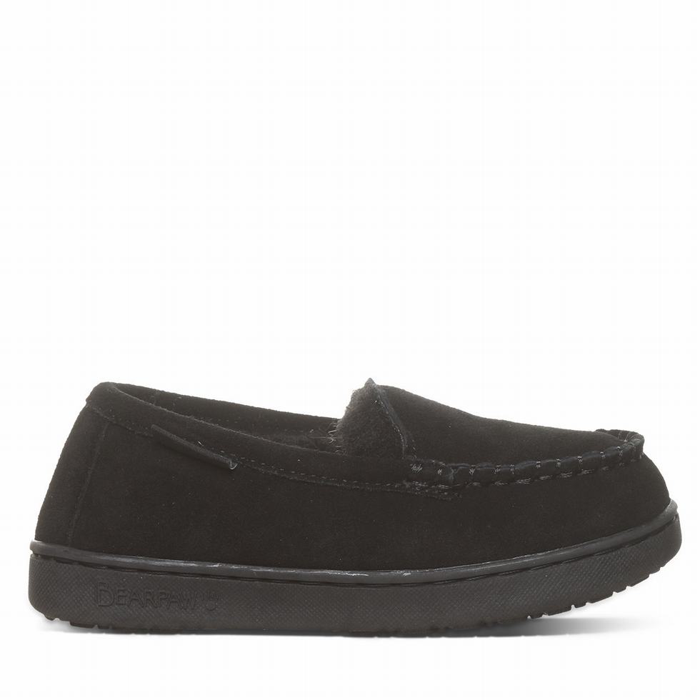 Παντοφλεσ Bearpaw Jamie Youth παιδικα μαυρα | KNB4925LX