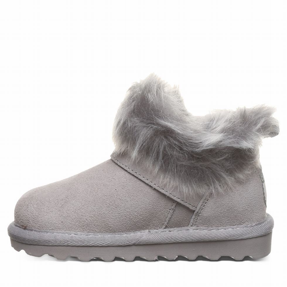 Μποτεσ Bearpaw Jasmine Toddler παιδικα γκρι | UTT2787JJ