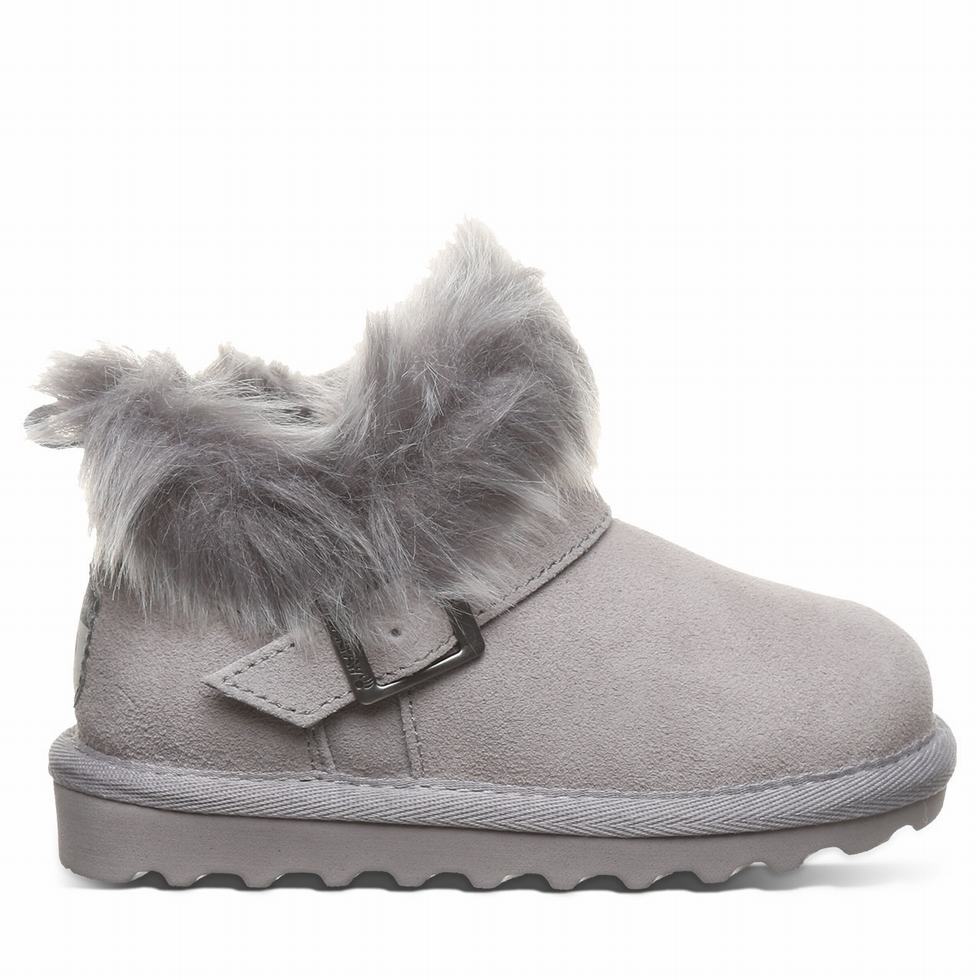Μποτεσ Bearpaw Jasmine Toddler παιδικα γκρι | UTT2787JJ