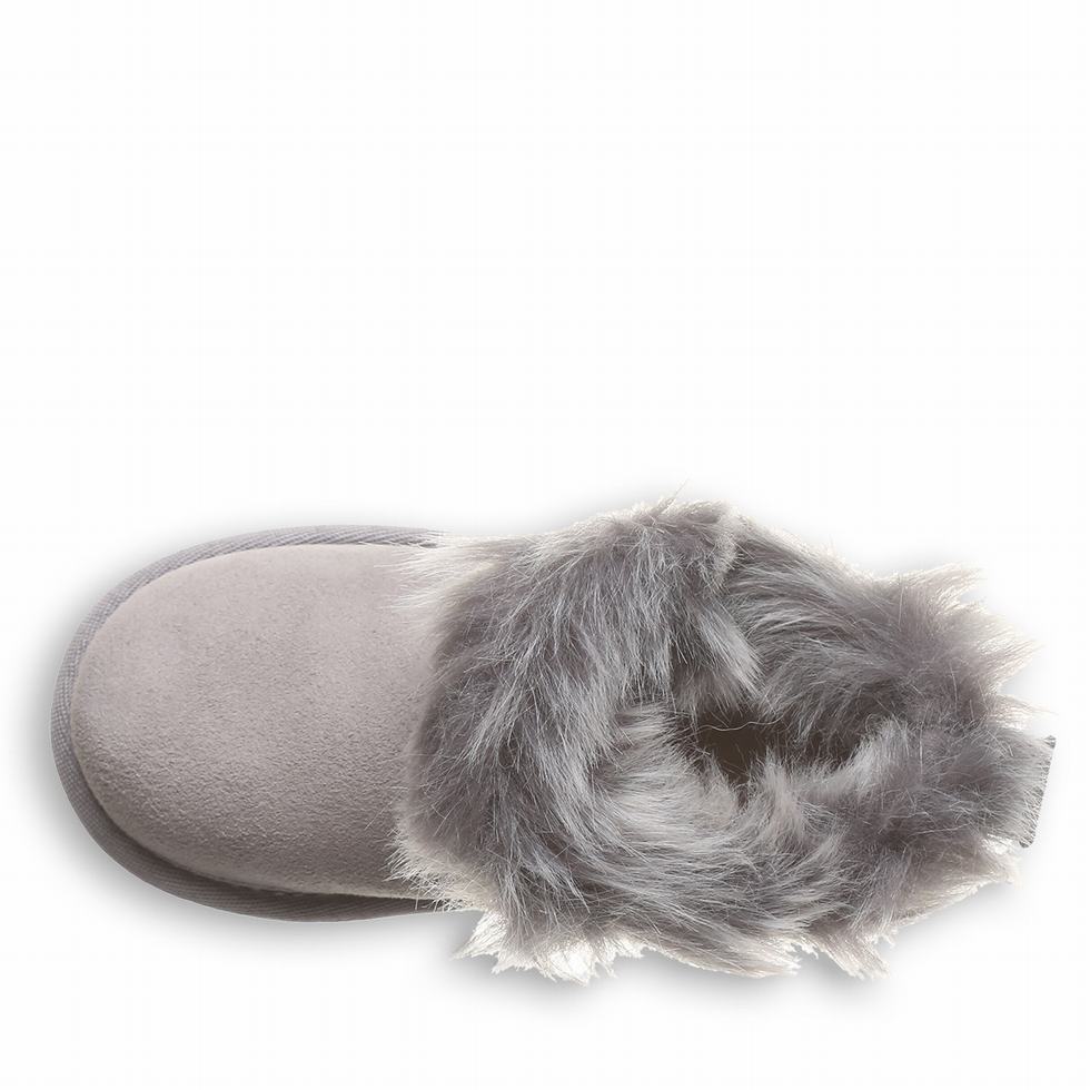 Μποτεσ Bearpaw Jasmine Toddler παιδικα γκρι | UTT2787JJ
