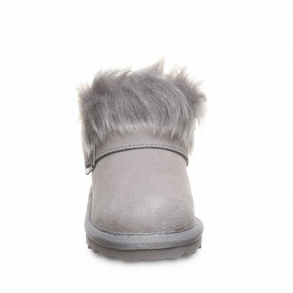 Μποτεσ Bearpaw Jasmine Toddler παιδικα γκρι | UTT2787JJ