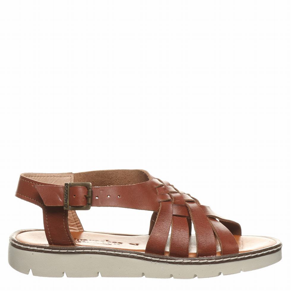 Σανδαλια Bearpaw Leah γυναικεια καφε | URF3993OU