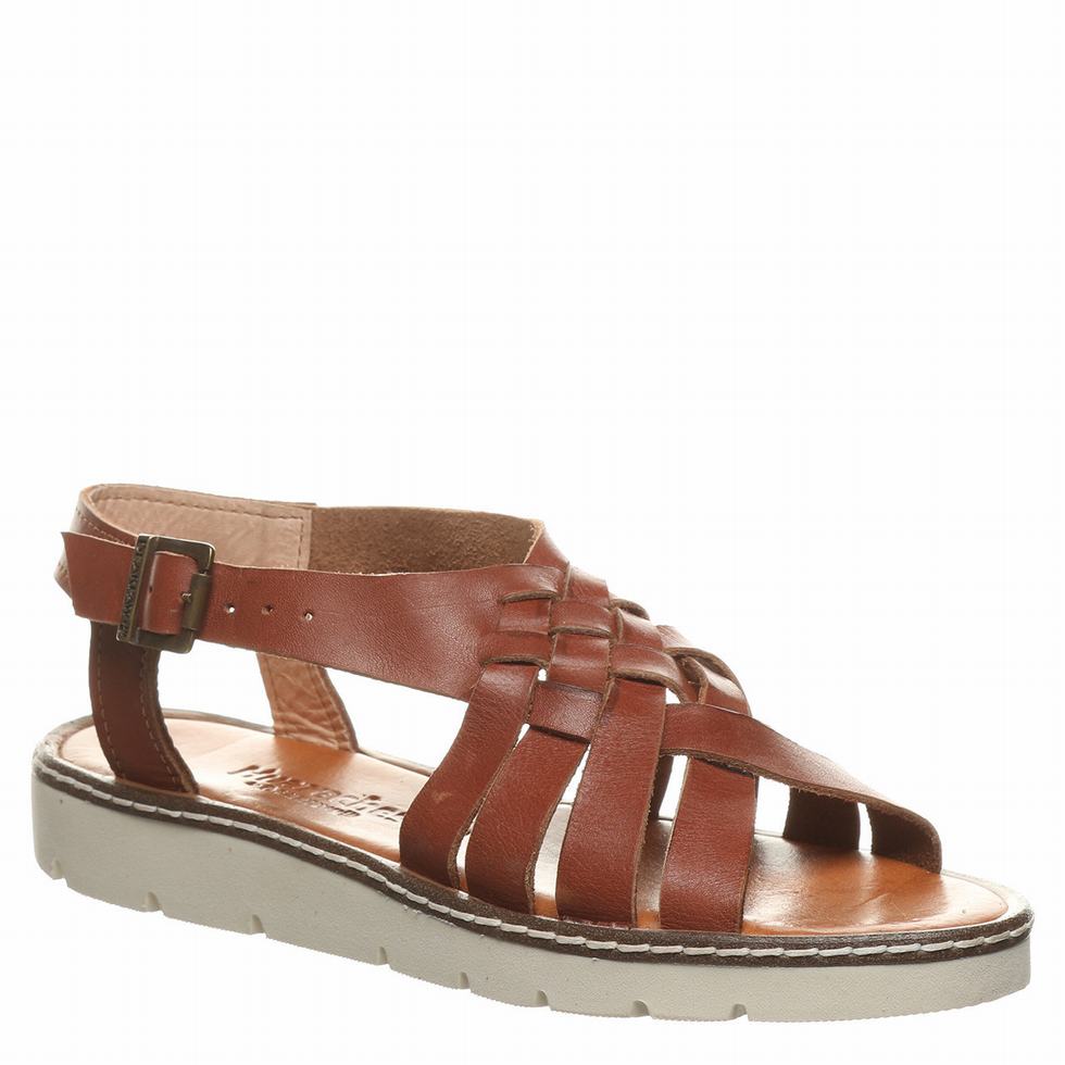 Σανδαλια Bearpaw Leah γυναικεια καφε | URF3993OU