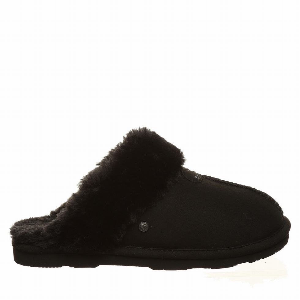 Παντοφλεσ Bearpaw Loki Vegan γυναικεια μαυρα | BCB3078DZ