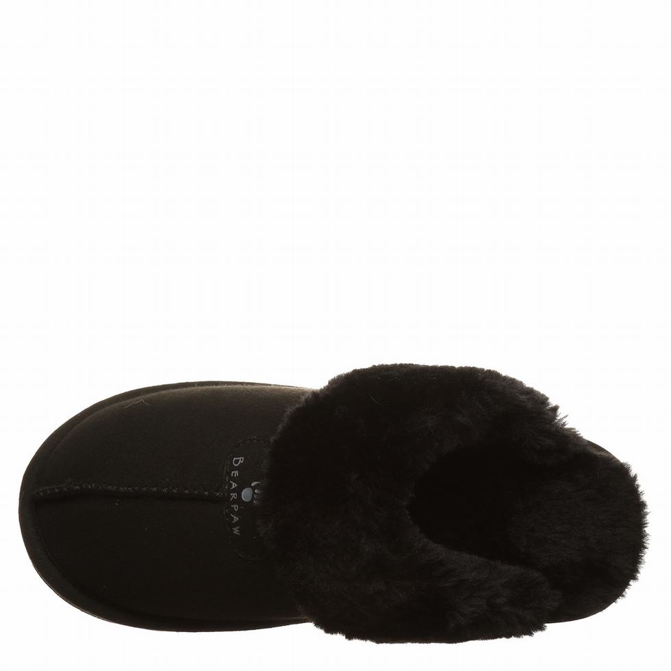 Παντοφλεσ Bearpaw Loki Vegan γυναικεια μαυρα | BCB3078DZ