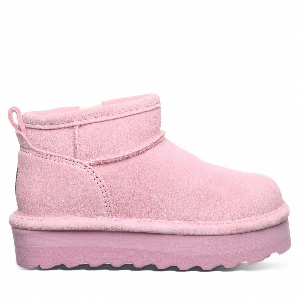 Μποτεσ Bearpaw Retro Shorty Youth παιδικα ροζ | PIF8415VB