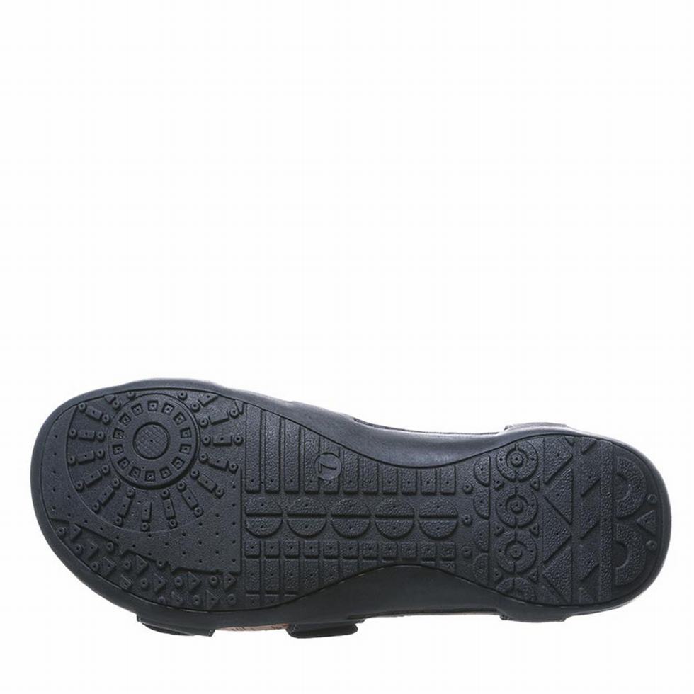 Σανδαλια Bearpaw Ridley Wide γυναικεια μαυρα | UWI895AB