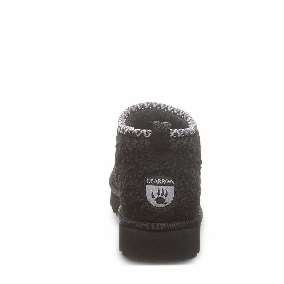Μποτεσ Bearpaw Snuggle Daphne Deco γυναικεια μαυρα | RMU8243UB