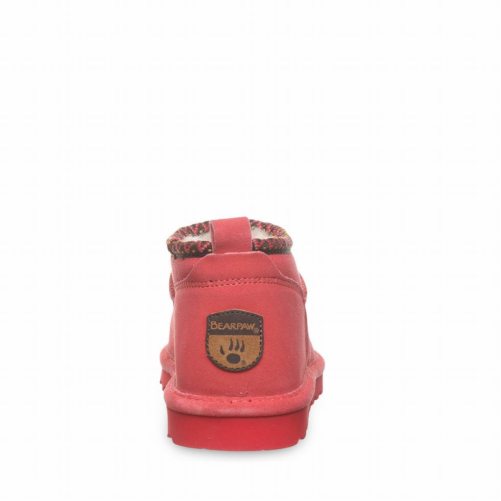 Μποτεσ Bearpaw Super Shorty Deco γυναικεια κοκκινα | CDM2010RV